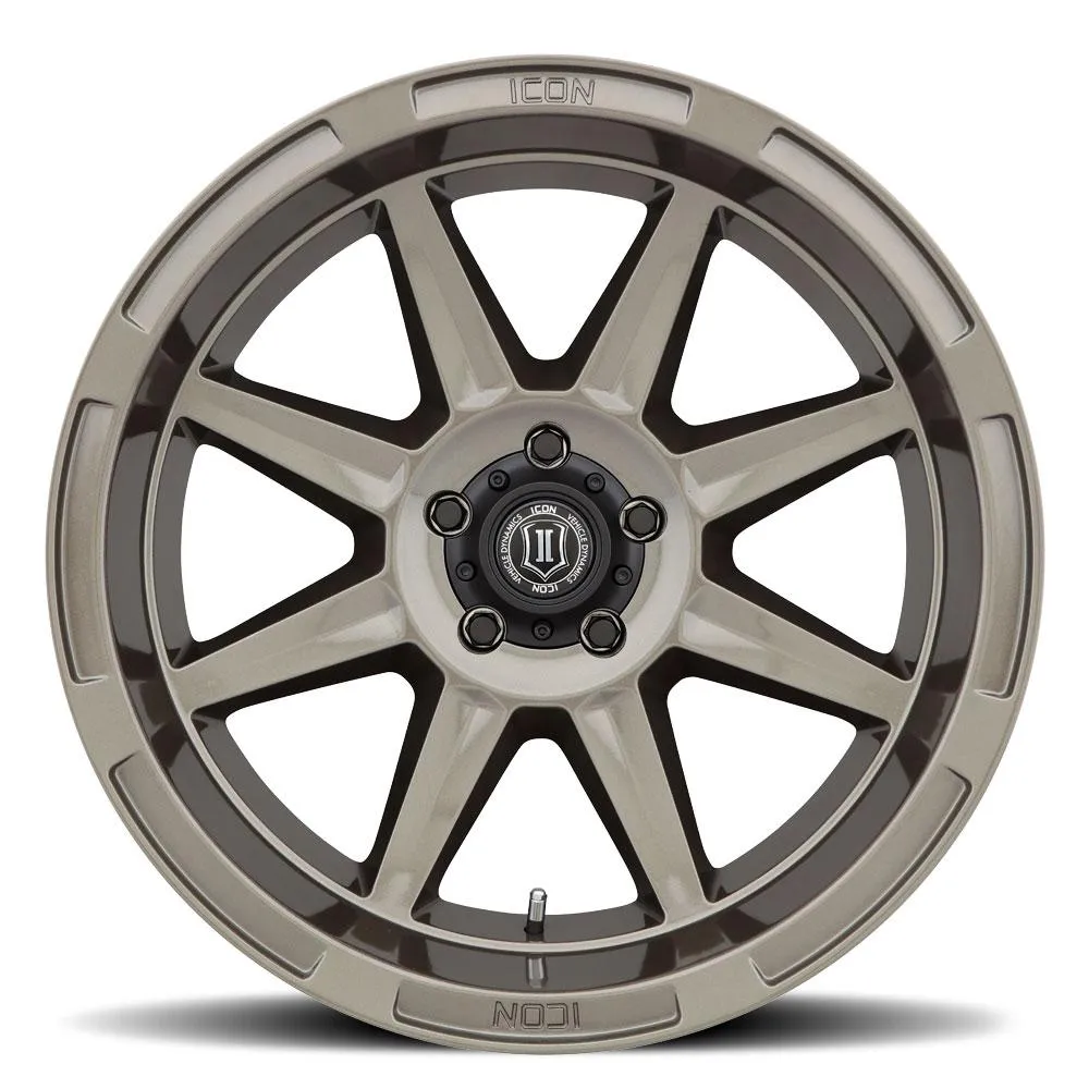 ICON Alloys Bandit, Gloss Black, 20 x 10 / 6 x 135, -24mm Offset, 4.5" BS product image