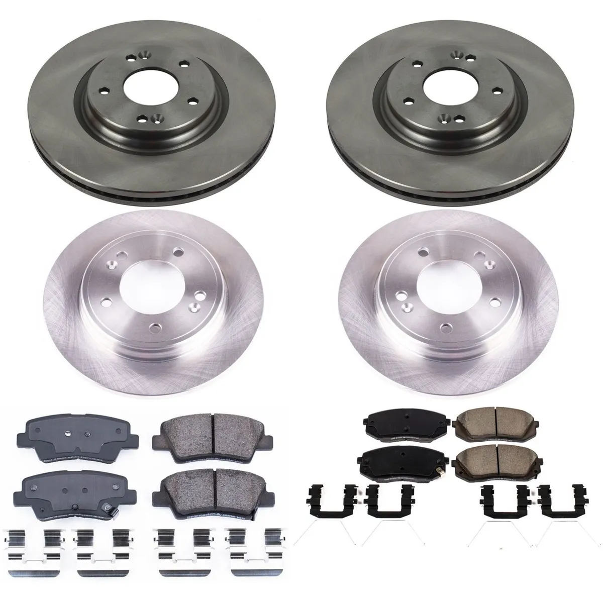 Z17 Direct Replacement Kit: Rotors; Ceramic Pads W/Hardware product image