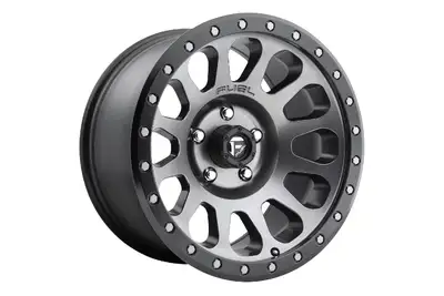 Fuel Off-Road Fuel Offroad Vector D601 Series Wheel, 17x9 5x5 - Matte Gunmetal - JT/JL/JK