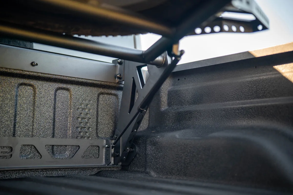 DV8 2020-2025 Jeep Gladiator JT DV8 Offroad Adjustable In-Bed Tire Carrier product image