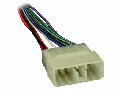Metra Electronics TURBOWire; Wire Harness; Plugs Into Car Harness At Radio; For Power/4-Speaker;