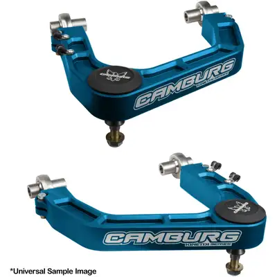 Camburg Camburg Cam-310184-Blu Kinetik v2 Performance Billet Uniball Upper Arms (Blue)