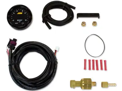 AEM Electronics X-Series Pressure Gauge 0-15psi.