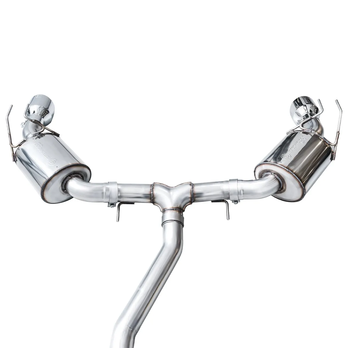 AWE Touring Edition Exhaust for FE1 Civic SiDE4 Acura Integra - Dual Chrome Silver Tips product image