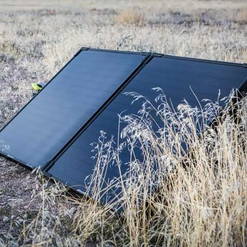 Boulder 100 Watt Briefcase Solar Charging Kit; Portable Solar Panel W/10a Charge Controller product image