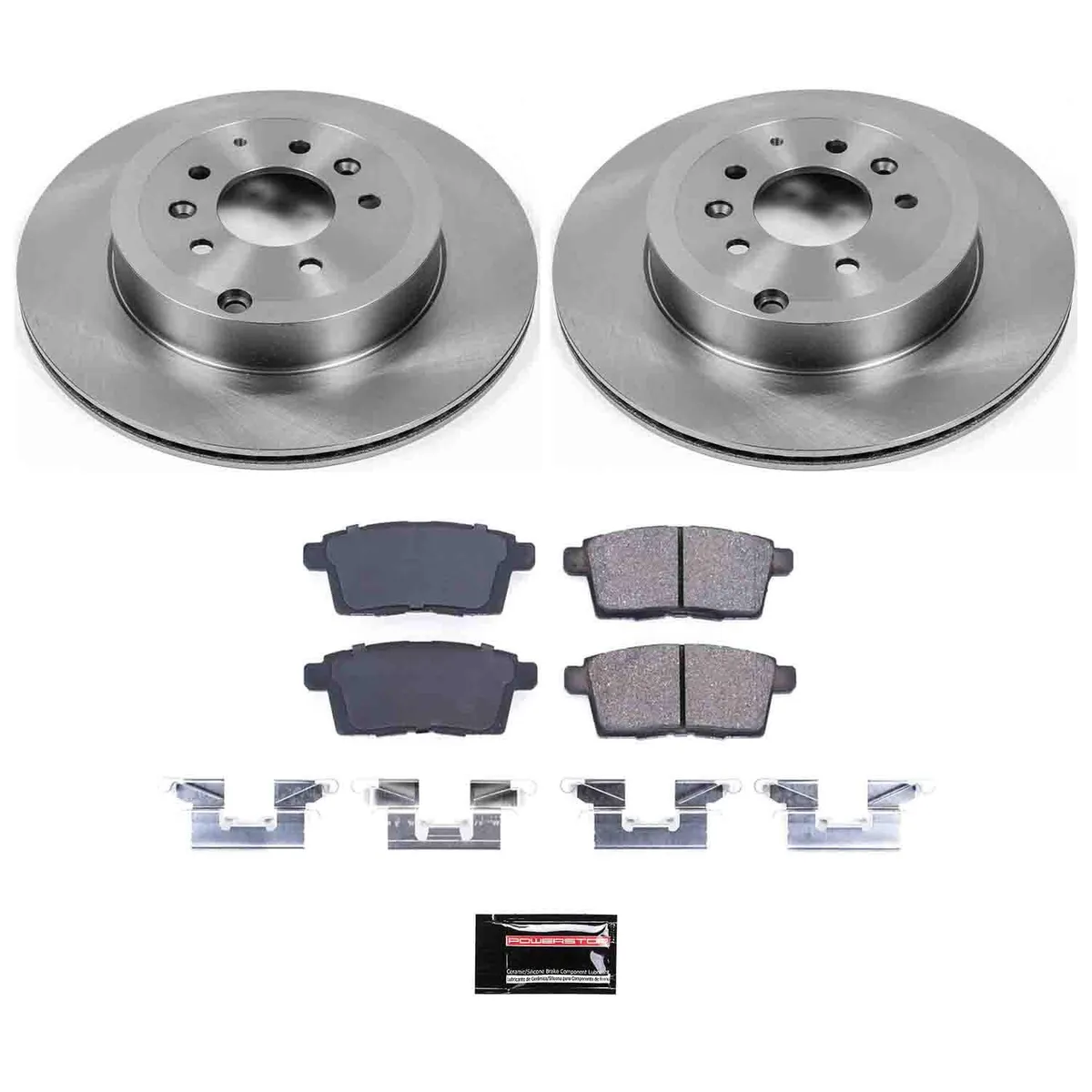 Z17 Direct Replacement Kit: Rotors; Ceramic Pads W/Hardware product image