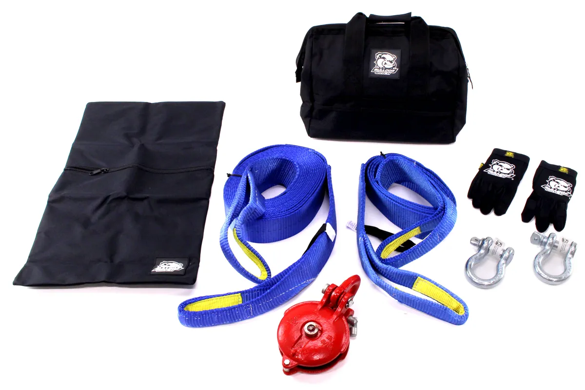 Bulldog Winch Winch Accessory Kit 8 PC 9,000 LB WLL Rigging Kit Bulldog Winch