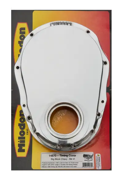Milodon BBC Gen-6 Timing Cover Polished