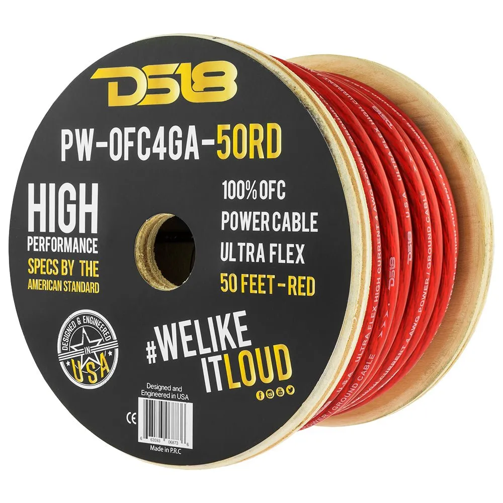 4-GA 100% OFC Ground, Power Cable, 50 Feet product image