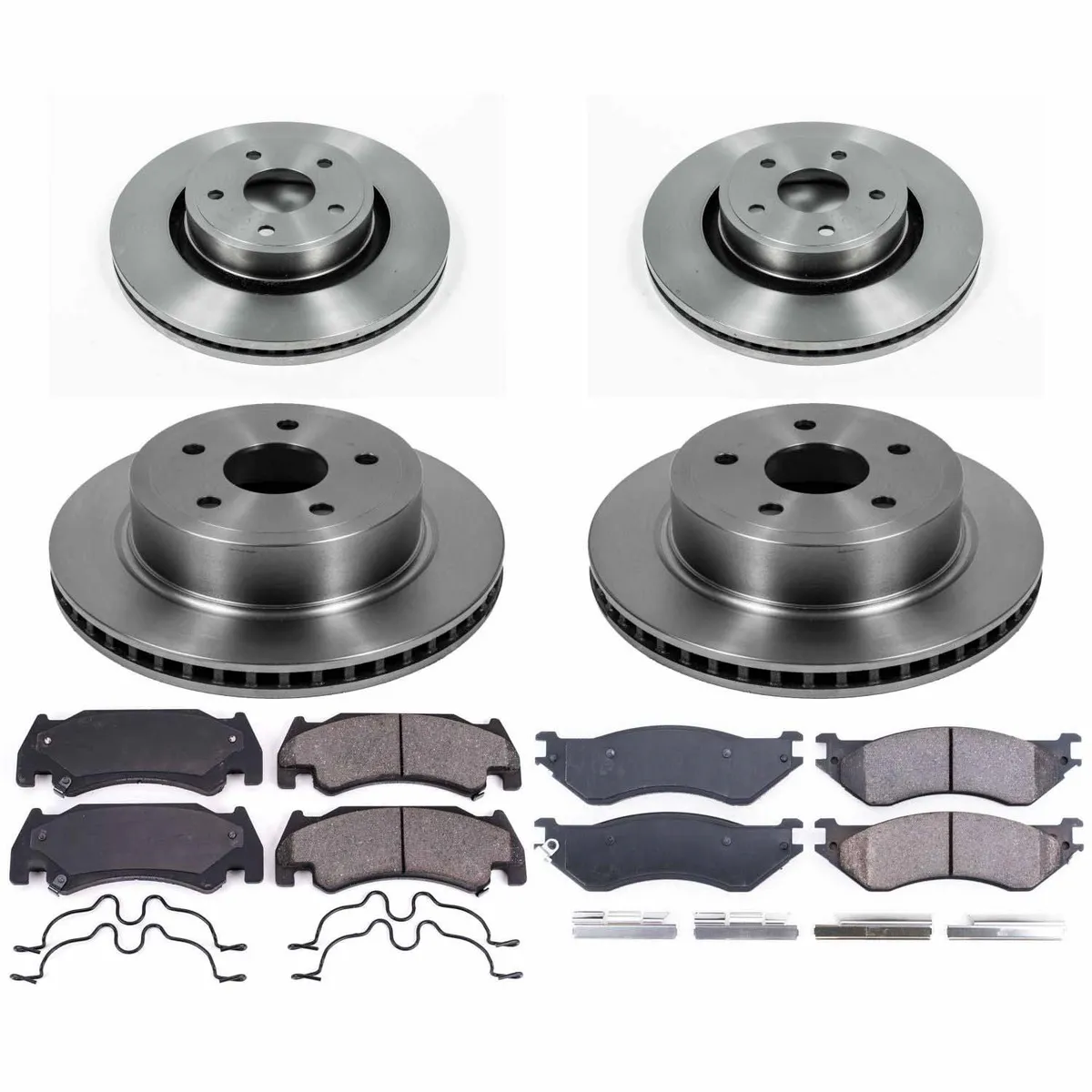 Z17 Direct Replacement Kit: Rotors; Ceramic Pads W/Hardware product image