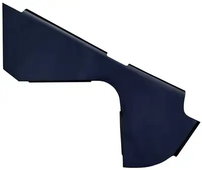 Triple X Race Components Sprint Car 5-Series Right Front Nose Black