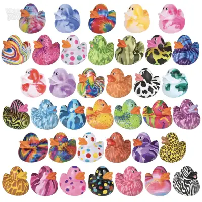 No Brand Big Rubber Ducky Mix 6\" 48pcs/Case