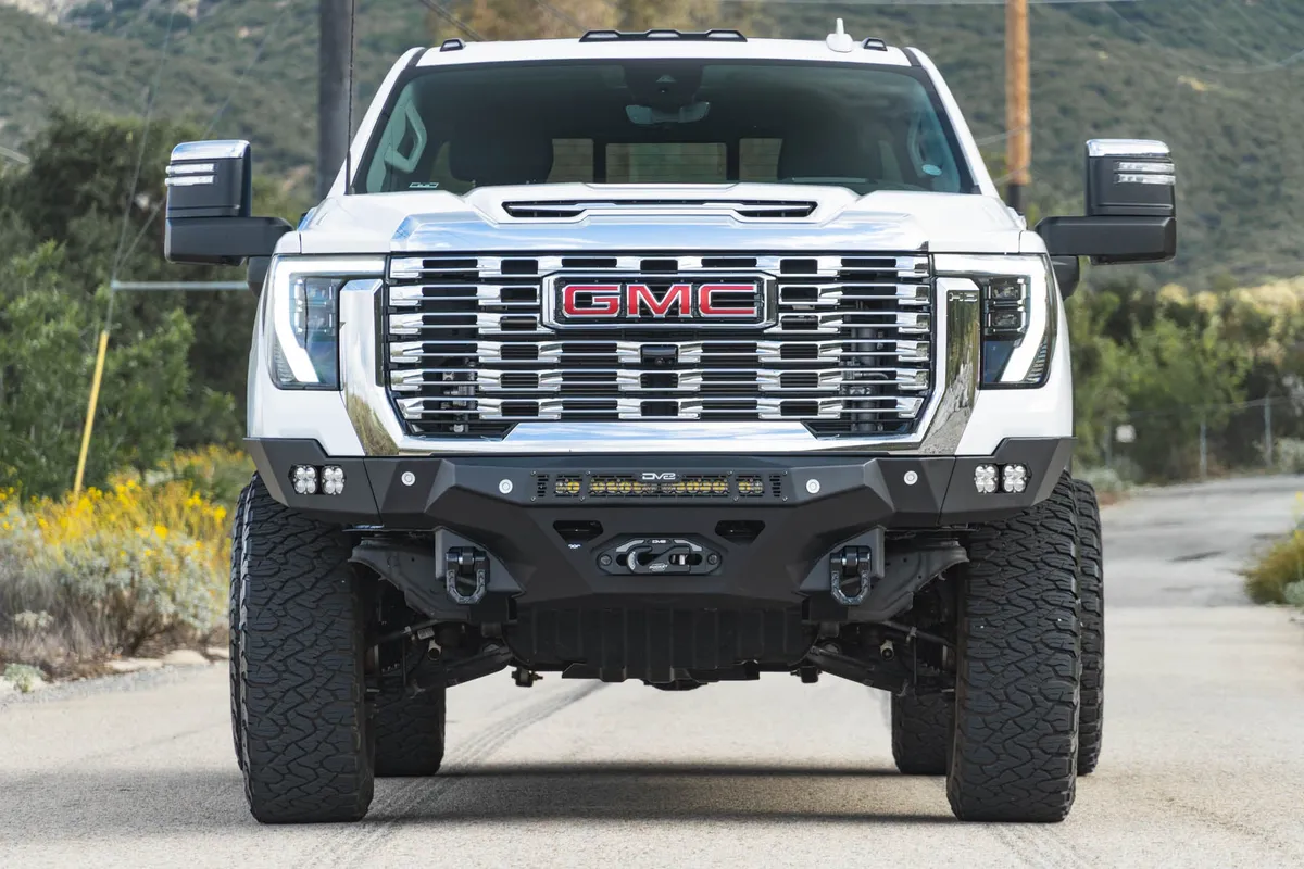 DV8 2024-2026 GMC Sierra 2500/3500 Spec Series Front Bumper FBGC2-02 product image