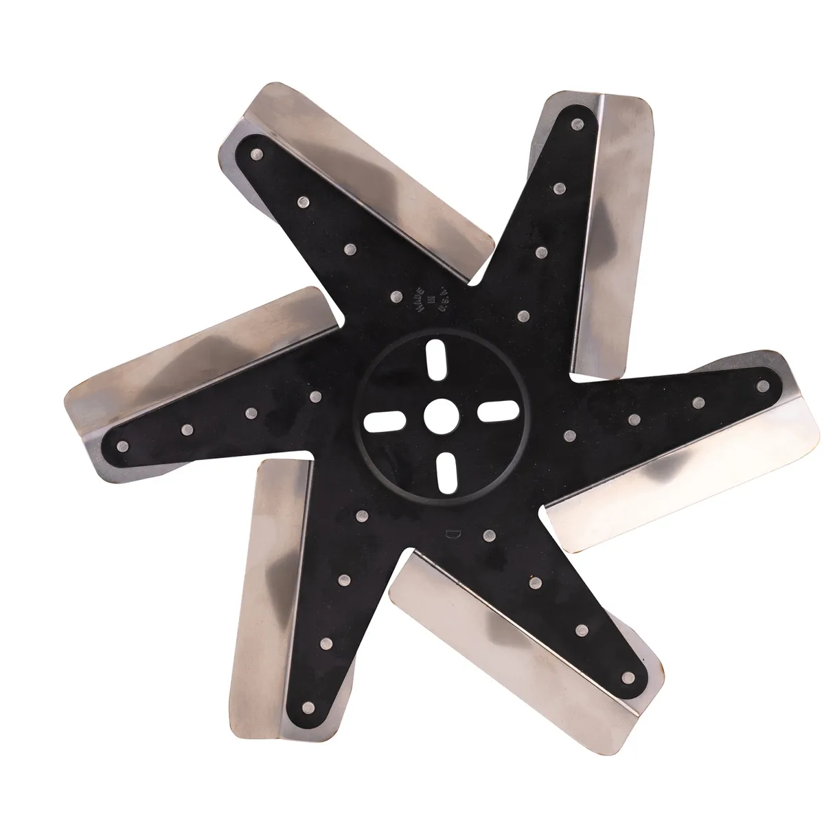 13 High Performance Stainless Steel Standard Rotation Flex Fan, Black Hub product image
