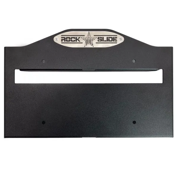 EZ License Plate Mount Black Aluminum Rock Slide Engineering product image
