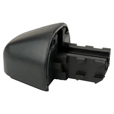 Crown Automotive Jeep Replacement Door Handle Cap; w/ Black Door Handles; w/o Remote Proximity Keyless Entry;