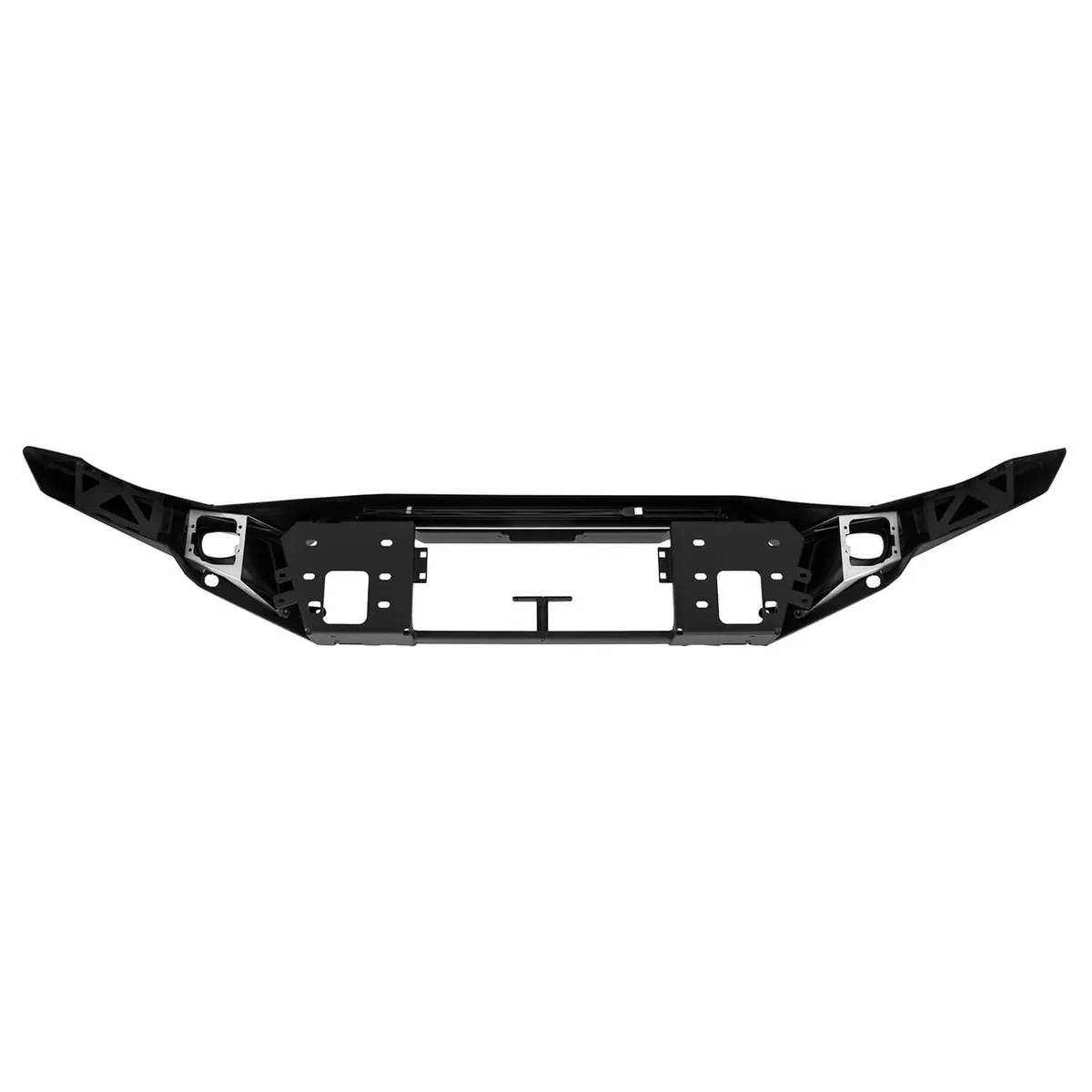 2123 Bronco Nonwinch Front Bumper For Narrow Flare Models w/ LED Light Bar Twin Jack Points product image