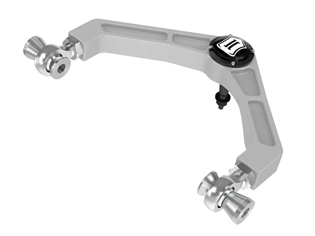 ICON 2020-2026 Chevrolet Silverado/GMC Sierra 2500/3500 HD, Front Upper, Billet Control Arm Kit, w/ Delta Joint Pro HD product image