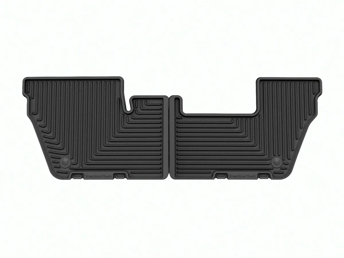 All Weather Floor Mats; Black; Third Row; product image