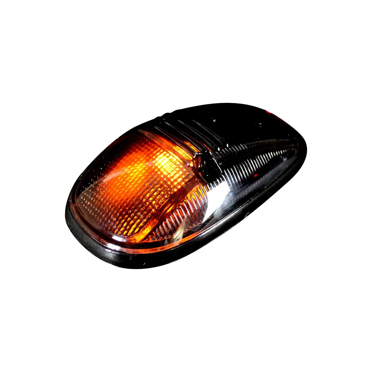 9902 RAM Cab Roof Lights Smoke Lens Black Base Amber LED Bulbs W/Out Wiring (5pc) product image