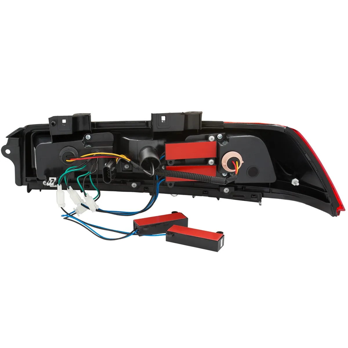 Chevy Camaro 14-15 LED Tail Lights Chrome Smoke Lens product image