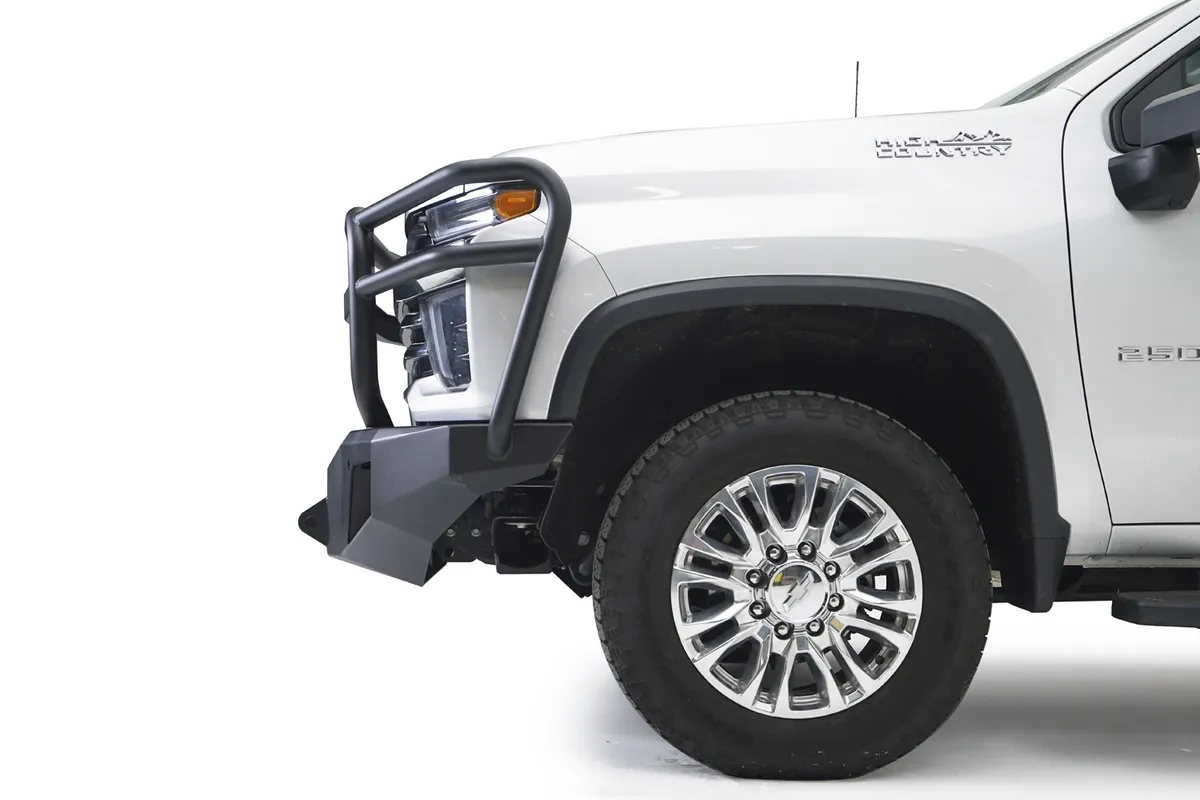 20c Silverado 2500/3500 HD Premium Front Bumper w/ Full Grill Guard product image