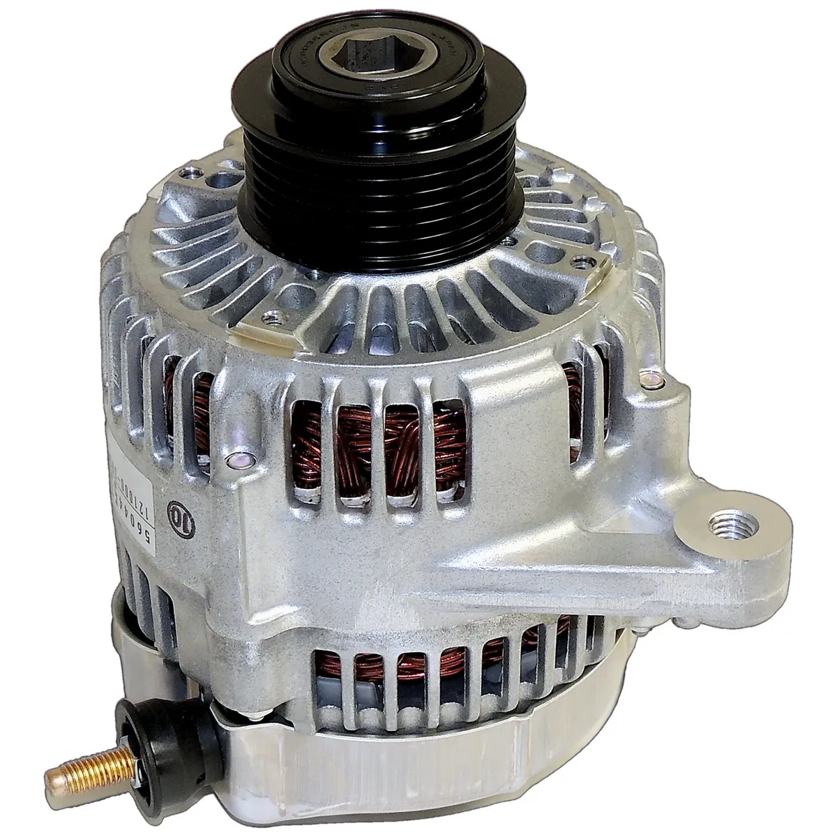 124 Amp Alternator For Jeep 0306 TJ Wrangler or 0203 KJ Liberty w/ 2.4l Engine product image