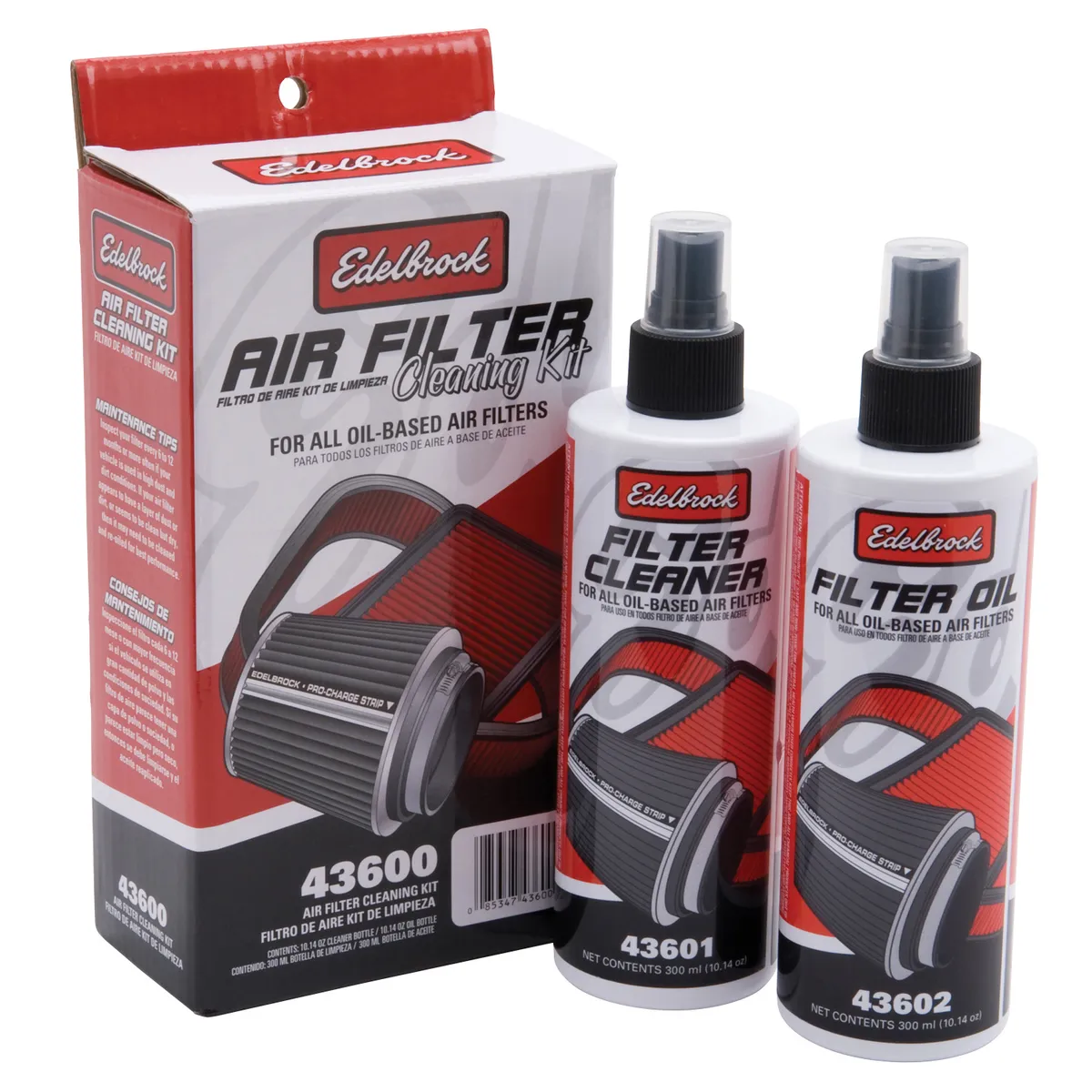 Edelbrock 43600 Pro-Chargeââ€žÂ¢ Air Filter Cleaning Kit product image