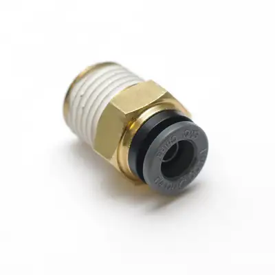Ridetech Ridetech 31956000 Airline Fitting, Straight. 1/4 NPT to 3/8 Airline.