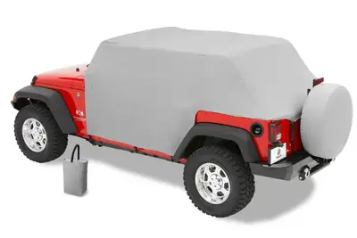 Bestop All Weather Jeep Trail Cover For Jeep 2004-2006 Wrangler TJ Charcoal/Gray Bestop