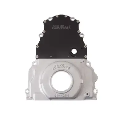 Edelbrock Edelbrock 4255 Timing Cover 2004-07 GM LS2 Two Piece
