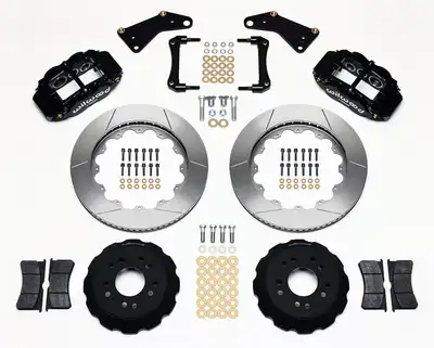 Wilwood Brakes 1965 - 1982 Chevrolet Forged Narrow Superlite 6R Big Brake Front Brake Kit (Hat) - 140-10617