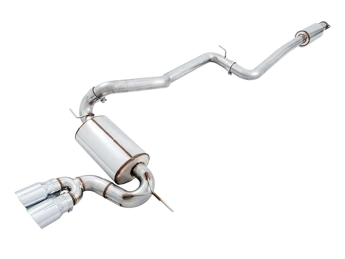 AWE Track Edition Cat-back Exhaust for Ford Focus ST - Diamond BlackTips product image