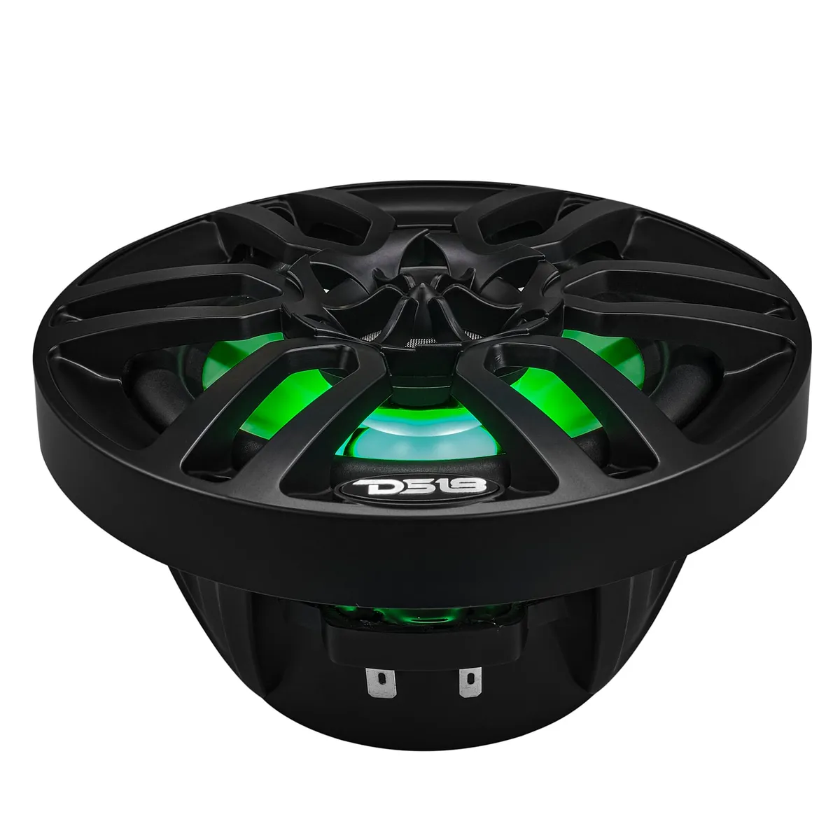 "nxl 6.5"" 2-Way Coaxial Marine Speaker With LED RGB Lights 100 Watts Rms 4-Ohm -Black" product image