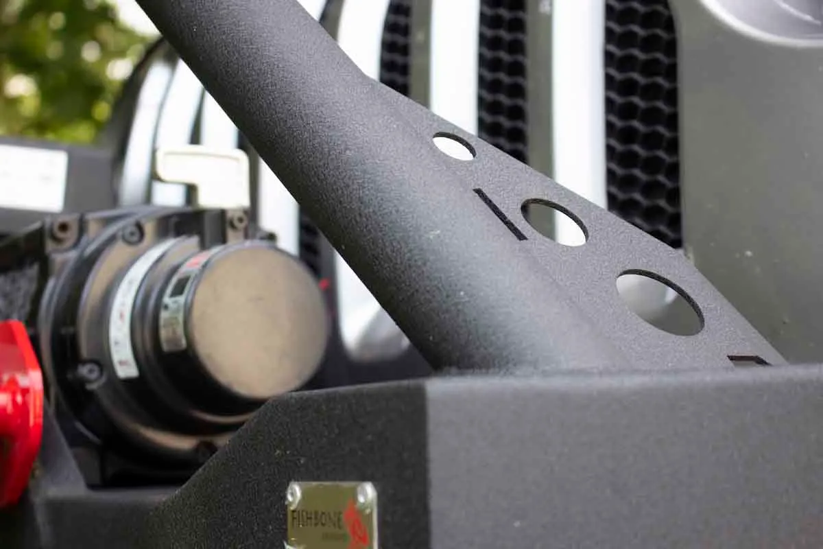 Fishbone Offroad Mako Front Bumper for 2018 & Up Jeep Wrangler/Gladiator FB22090 product image