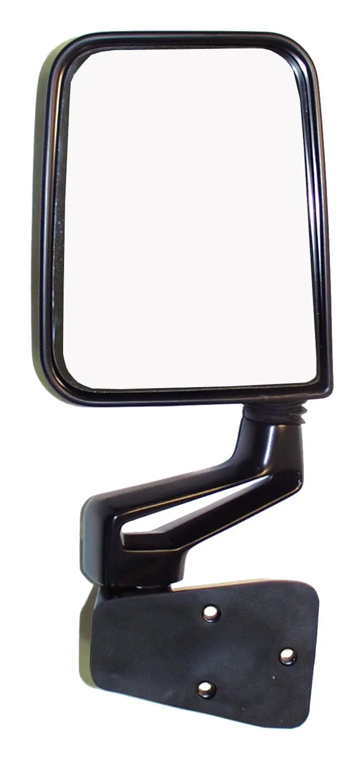 Crown Automotive Jeep Replacement 82201773 Left Manual Folding Mirror for Select 1987- 2006 Jeep YJ, TJ Wranglers, Black product image