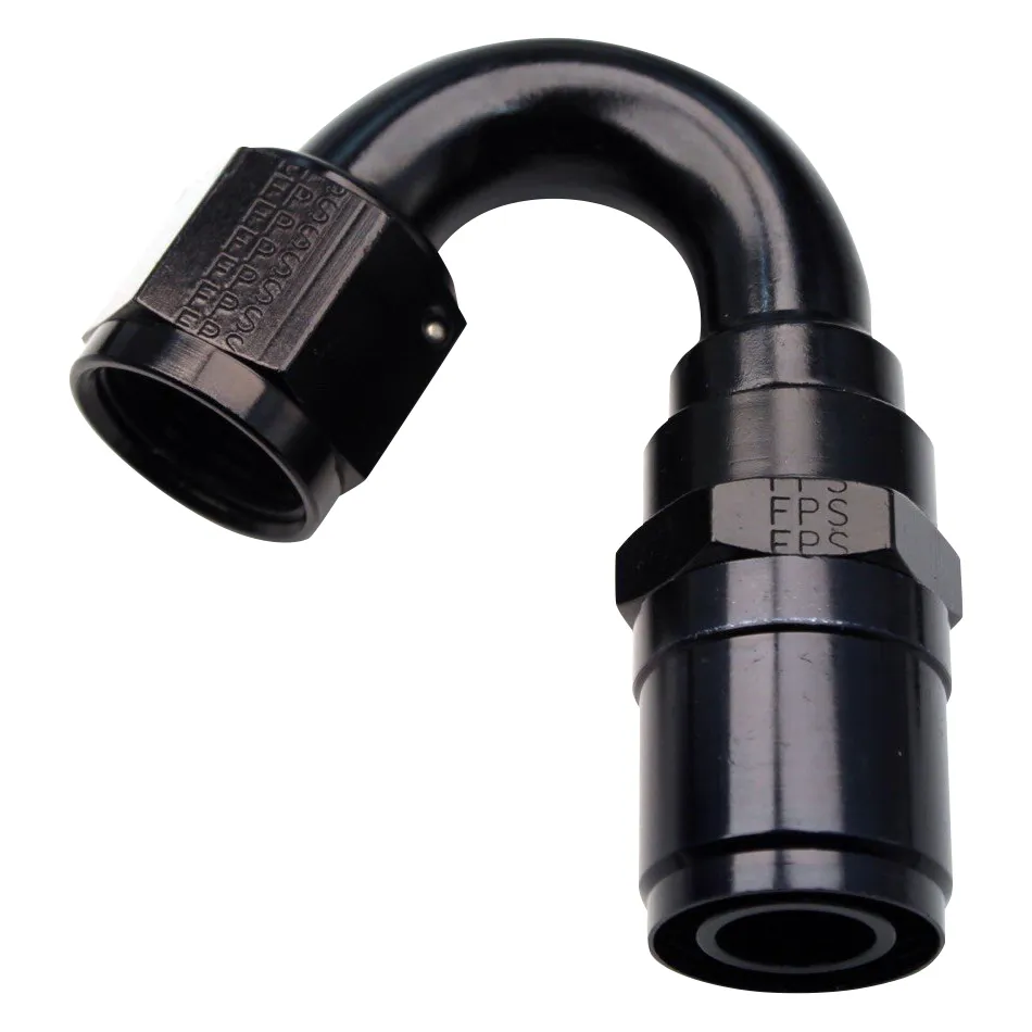 Fragola Performance Systems #12 Race-Rite Crimp-On Hose End 150-Degree