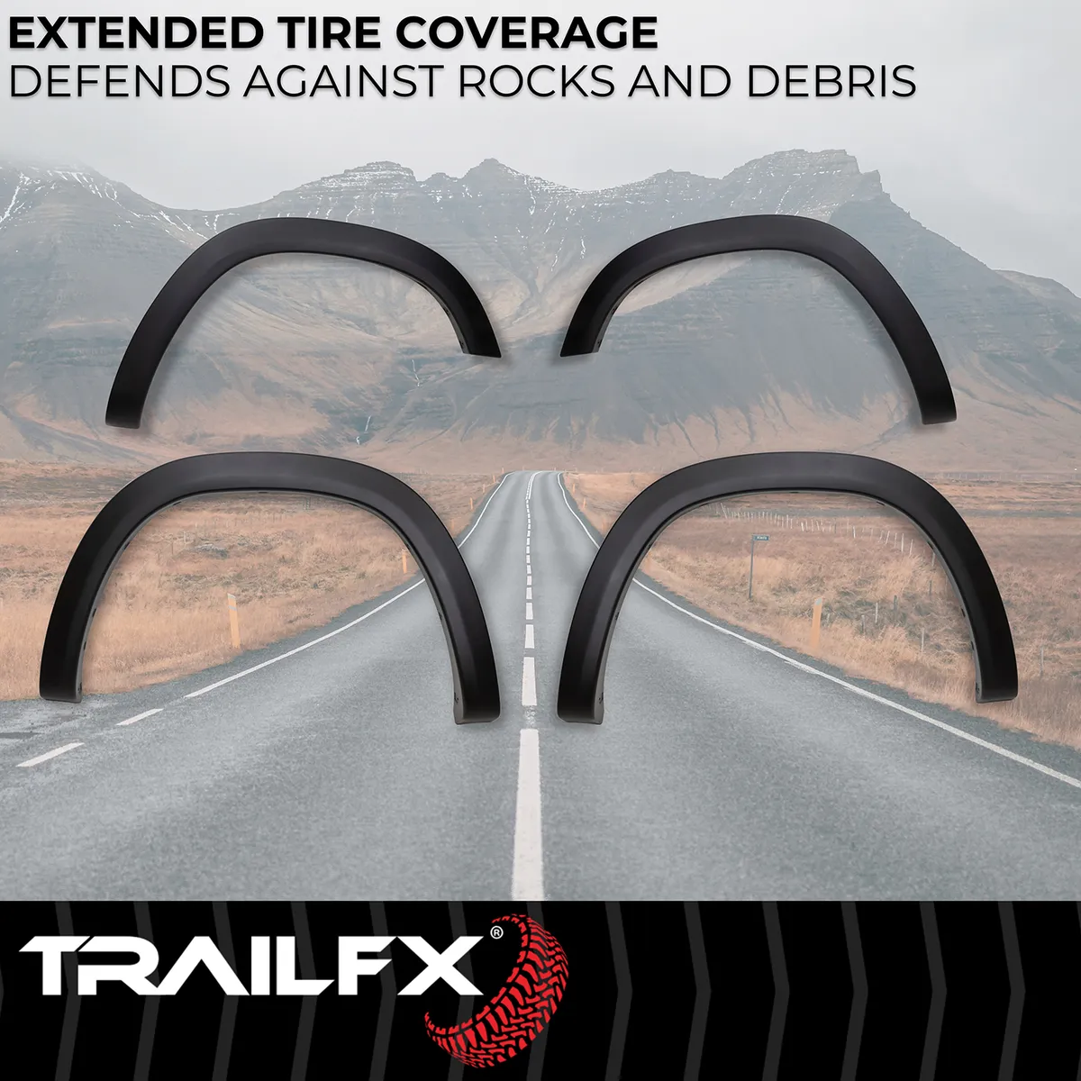 OE Style Flare Smooth Set of 4 product image