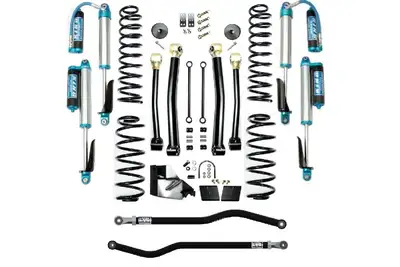 EVO Manufacturing 4.5" Heavy Duty Gas/392 Jeep Wrangler JL Jlu Lift Kit Enforcer Suspension Systems Heavy Duty HD