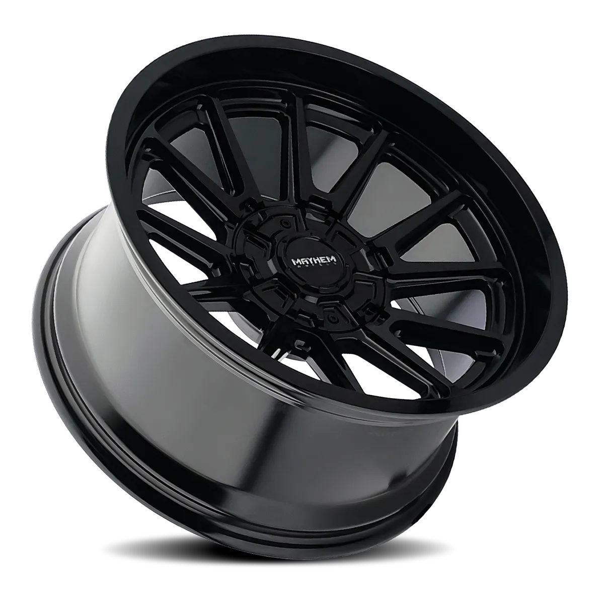 Mayhem Offroad Wheels Intrepid 8116 GB 20x9 Black 0 Off Set 8 Lug 5 BSM 125.2 Bore 165.1 Bolt Circle Cast Aluminum product image