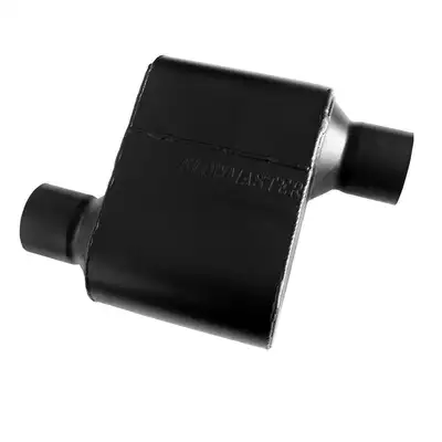Flowmaster Super 10 Series Muffler 2.50in IN (O) / OUT (O): ea 409S Stainless Steel