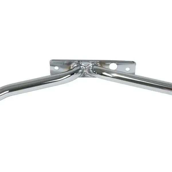 Ford Mustang Strut Tower Brace Powder Coated Chrome Finish 86-93 product image