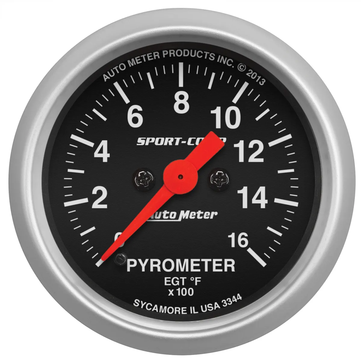 Gauge, Pyrometer (EGT), 2 1/16", 1600?F, Digital Stepper Motor, Sport-Comp product image
