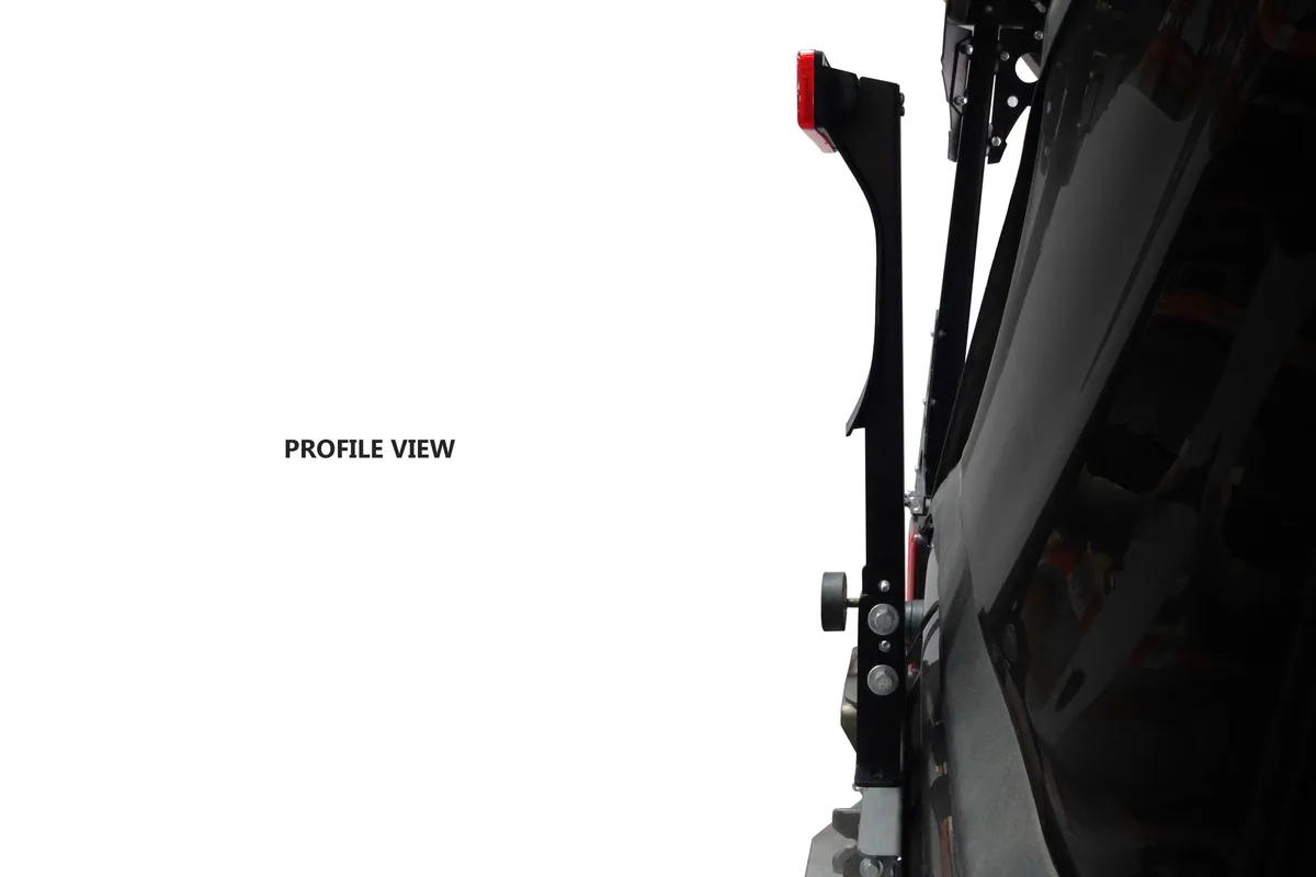 JK Destroyer 3RD Brake Light Mount (Black Powder Coated) product image