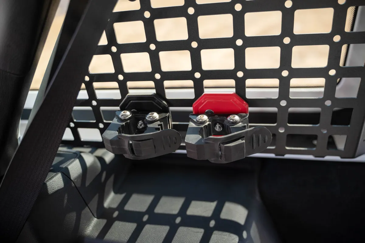 Quick Release Molle Panel Tool Mounts Red For Mollee 1.5x1in product image