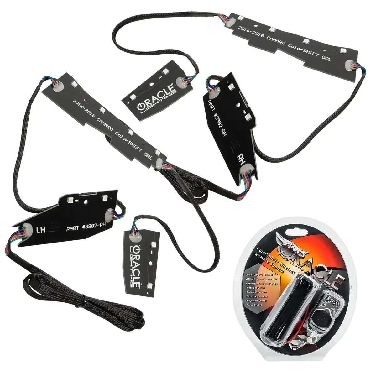 Oracle Lighting 2019+ Chevrolet Camaro Zl1 Colorshift Rgb+w Headlight DRL Upgrade Kit product image