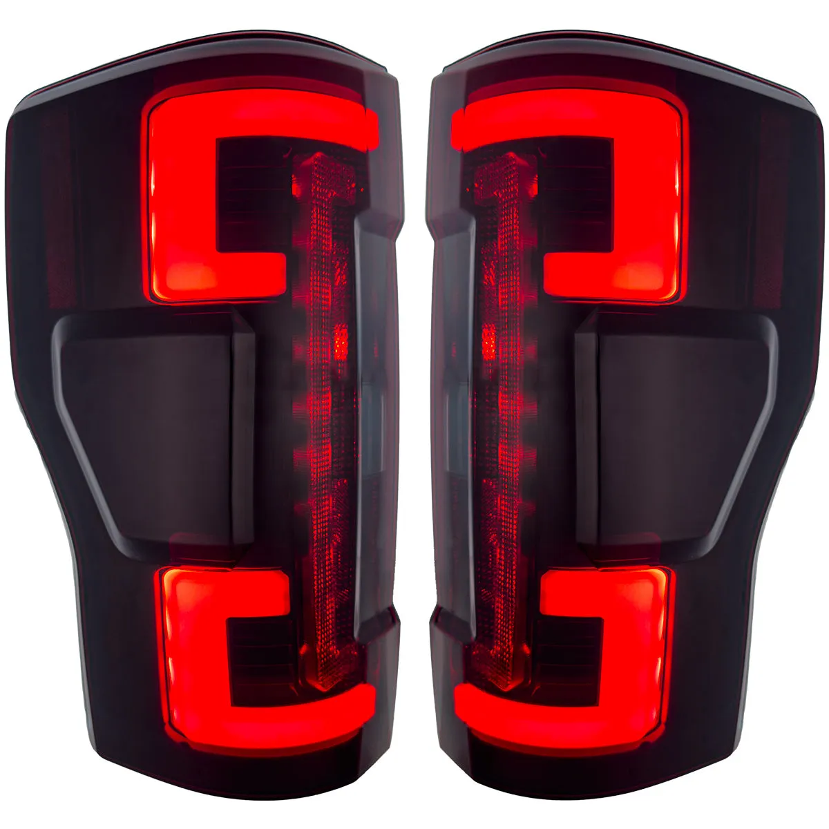 Ford Superduty F250350450550 17-19 Replaces OEM LED Style Tail Lights With Blis Blind Spot Warning System Oled Tail product image