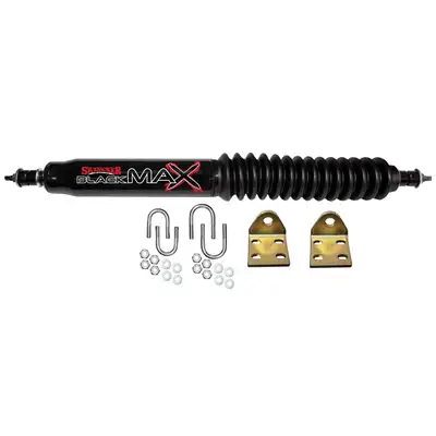 Skyjacker Steering Stabilizer Single Kit Black Single Kit 97-06 Jeep Wrangler 97-06 Jeep TJ Skyjacker