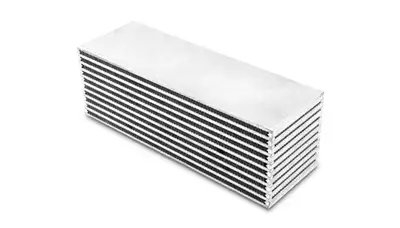 Vibrant Performance Water To Air Intercooler Core; 4 in. H.; 12 in. W.; 4 in. Thick;