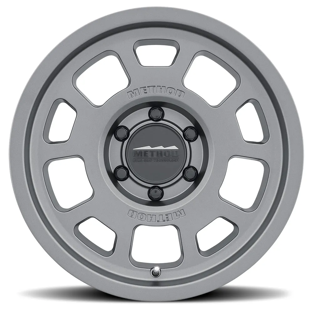 Aluminum Wheels 18x9 Bead Grip MR705 Bolt Pattern 5 On 150 Offset 25 Lip Size 1.22 Titanium SL Method product image